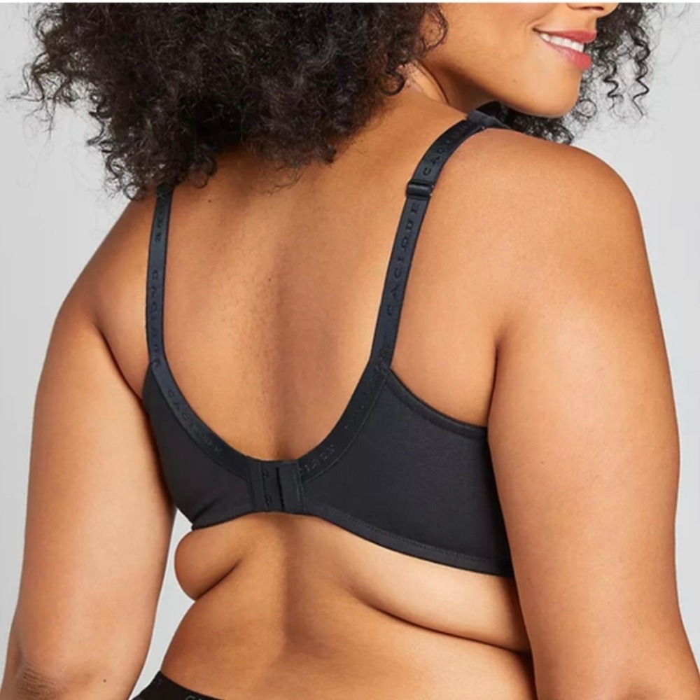 Cacique Black Boost Plunge T-Shirt Bra NWT Size 38G - Picture 2 of 10